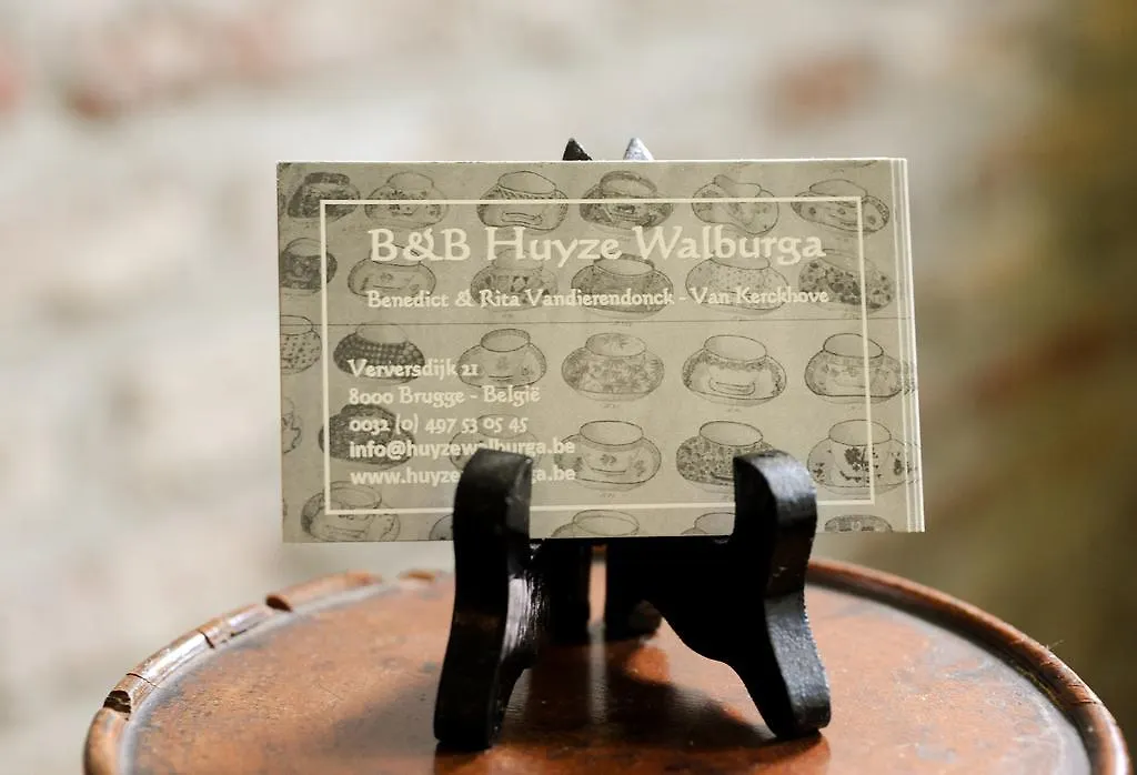 Bed & Breakfast B&B Huyze Walburga Bruges